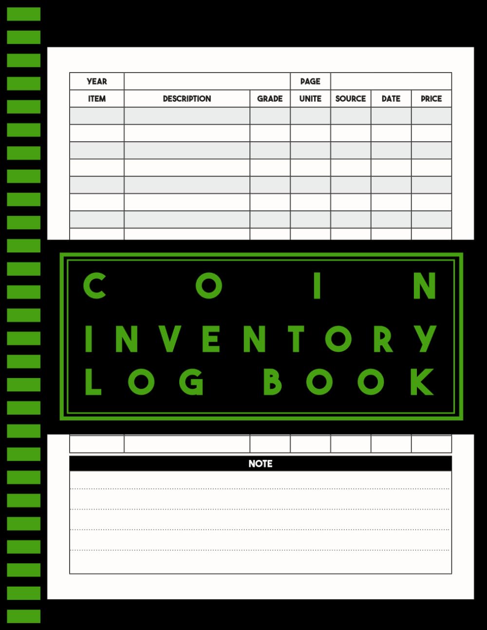 Coin Inventory Log Book: Track, Organize, and Value Your Collection with Detailed Recording Pages for Collectors and Numismatists baixar livro de graça