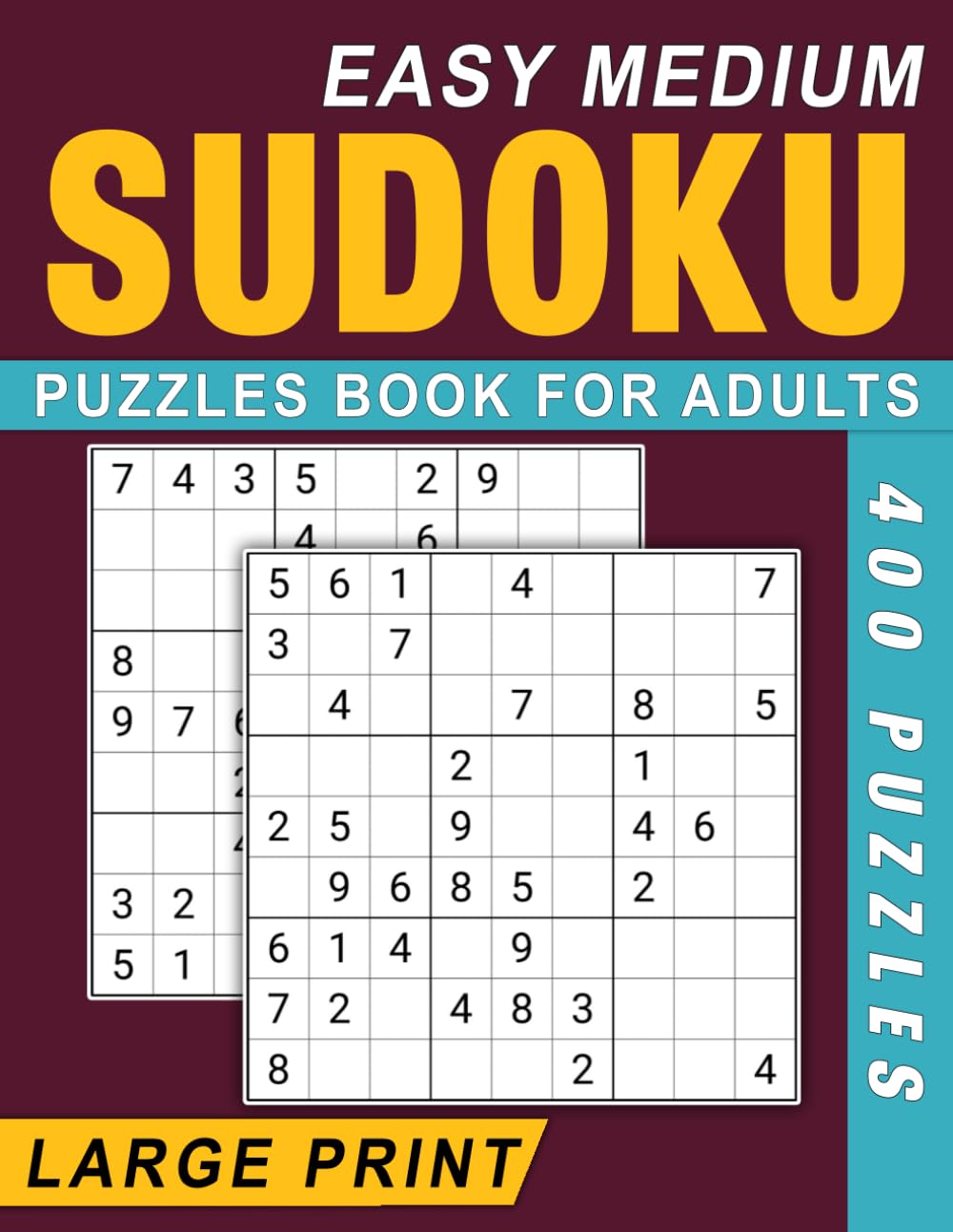 capítulo por capítulo baixar Easy Medium Sudoku Puzzles Book For Adults: Large Print Puzzles to Relax and Challenge Your Mind