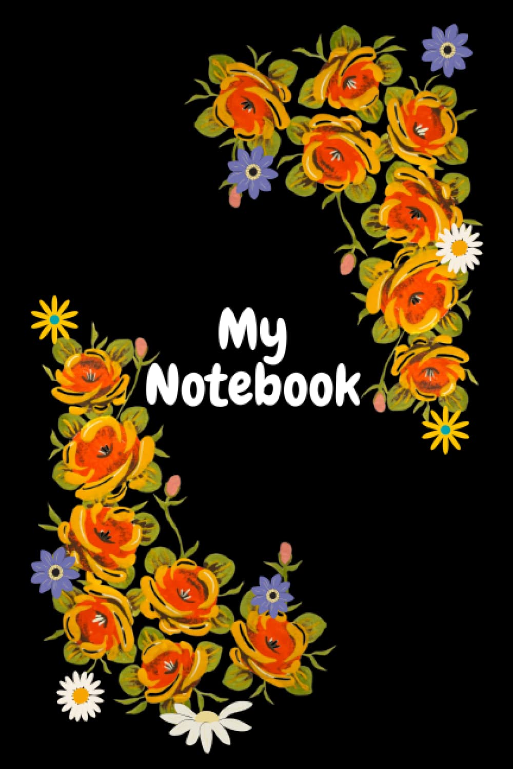 ler totalmente My Notebook: Roses and Castle Notebook/Journal: A Hand painted, printed Roses and Castle style Notebook/Journal perfect for Note taking lovers Mum Dad Boys and Girls