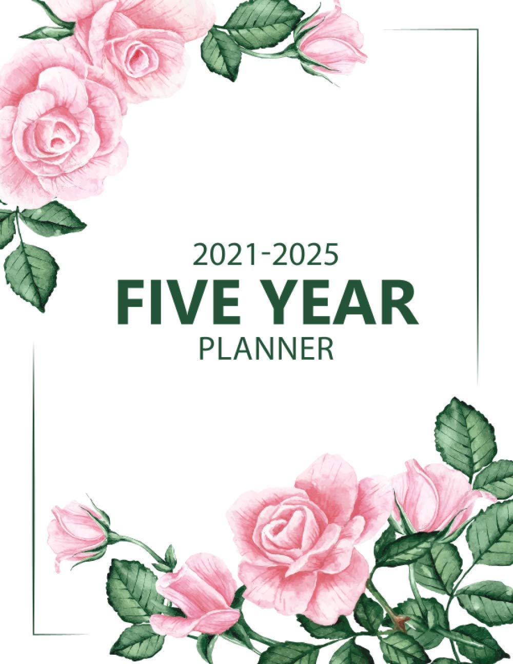 ler totalmente 2021-2025 5-Year Monthly Planner: 2021-2025 Monthly 5 Year Planner, Personal Agenda Schedule Organizer 60 Months & Appointment book