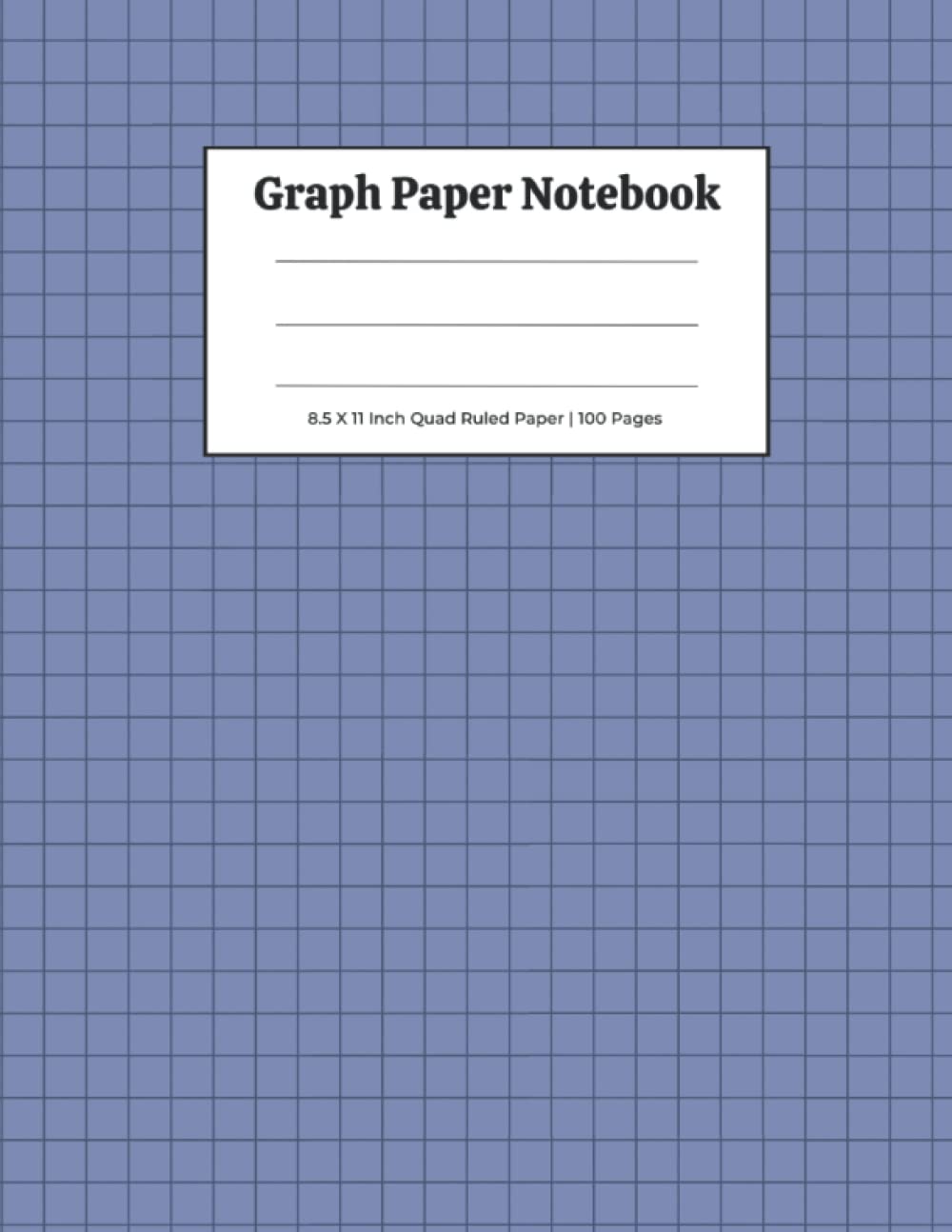 ler totalmente Graph Paper Notebook 8.5 x 11 Inch: Quad Ruled Notebook: 100 Pages - 5 Squares Per Inch. Dusty Blue Math and Science Composition Notebook for Students... inch | Architects, College Students, Drawing