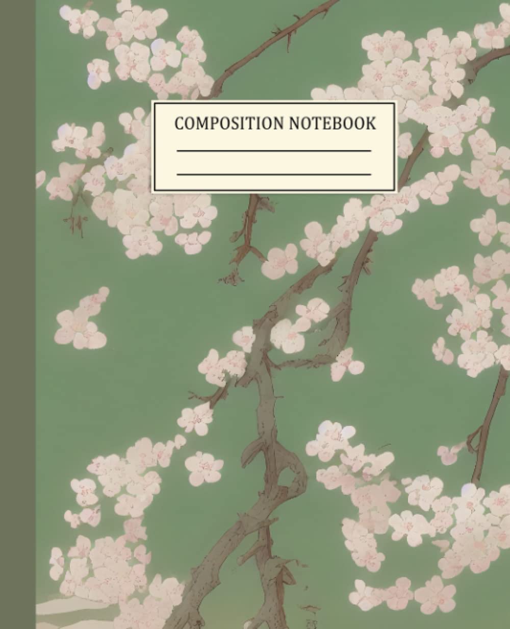 Composition Notebook College Ruled: Vintage Illustration | Flowers Sakura | Cute Aesthetic Journal For Girls, Teens, Women | Wide Lined baixar o livro de graça