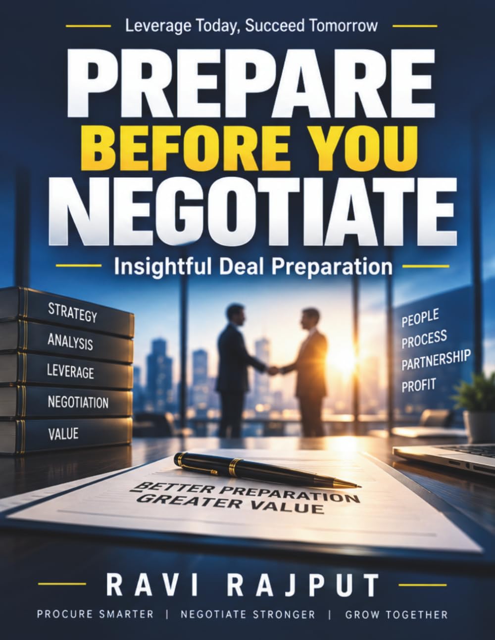 Prepare Before You Negotiate: Business Negotiation | Alternative Analysis | Negotiation Objectives | Supplier Evaluation | Relationship Building | Conflict Resolution | Negotiation Techniques baixar livro de graça