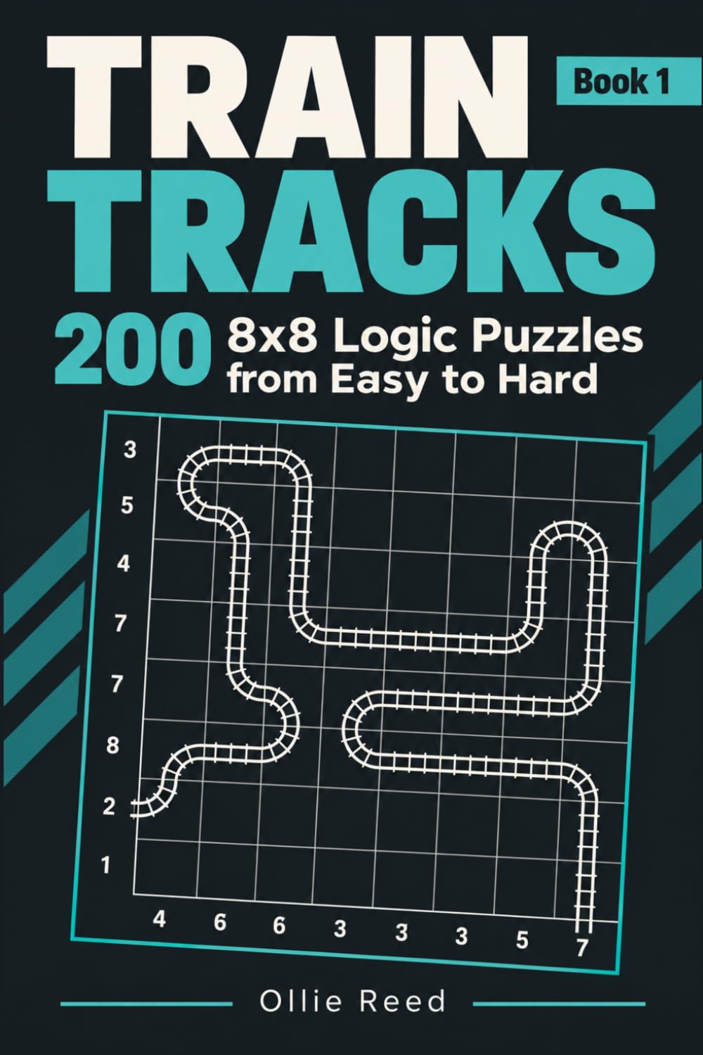 Train Tracks: 200 8x8 Logic Puzzles from Easy to Hard baixar o livro de graça