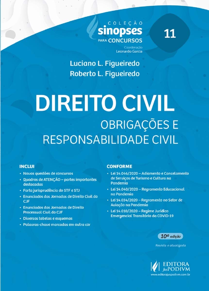 Sinopses Para Concursos - Direito Civil - Obrigações e Responsabilidade Civil (Volume 11)