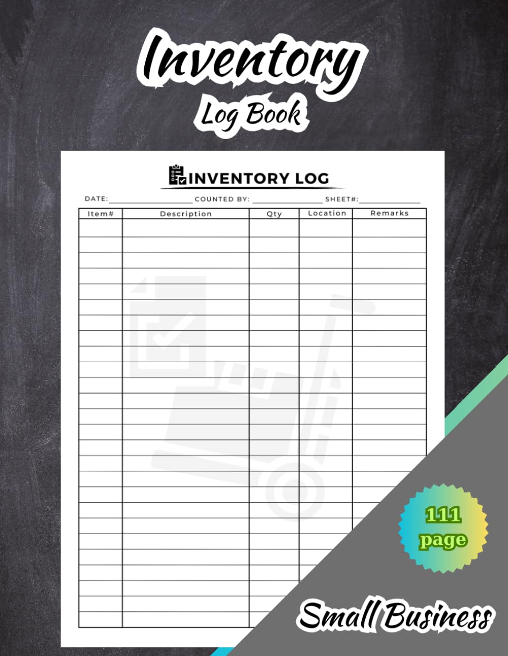 Inventory Log Book Small Business: Notebook for Small and Medium Businesses Registration Diary Record and Track baixar livro de graça