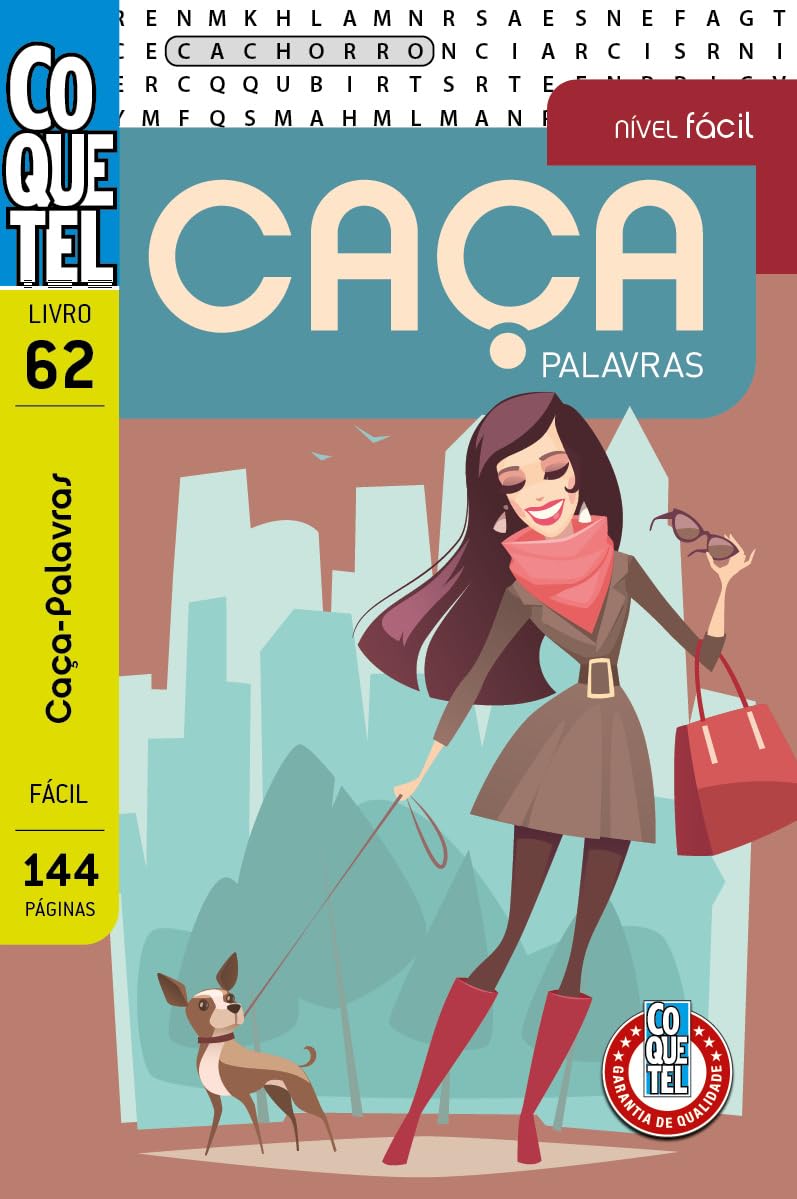 Livro Coquetel Caça-Palavras 62: Nível Fácil baixar livro de graça