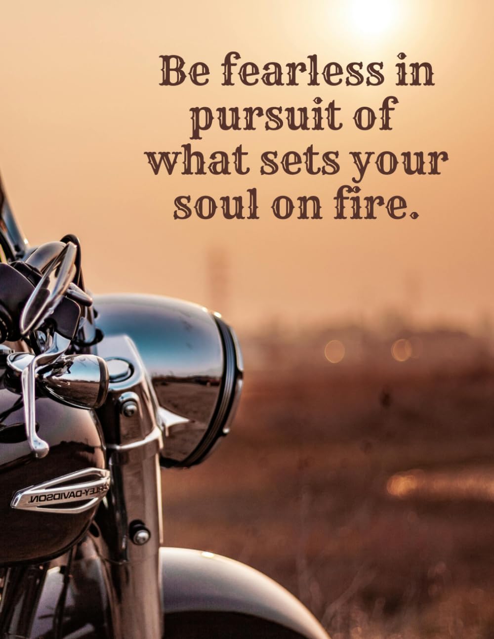 capítulo por capítulo baixar Be Fearless Motorcycle Journal Lined Pages