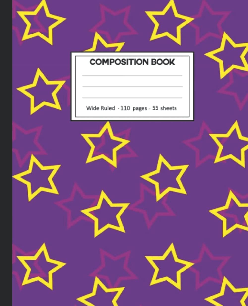capítulo por capítulo baixar Composition Notebook: Wide Ruled: 110+ Lined Pages Writing Journal: Stars Theme