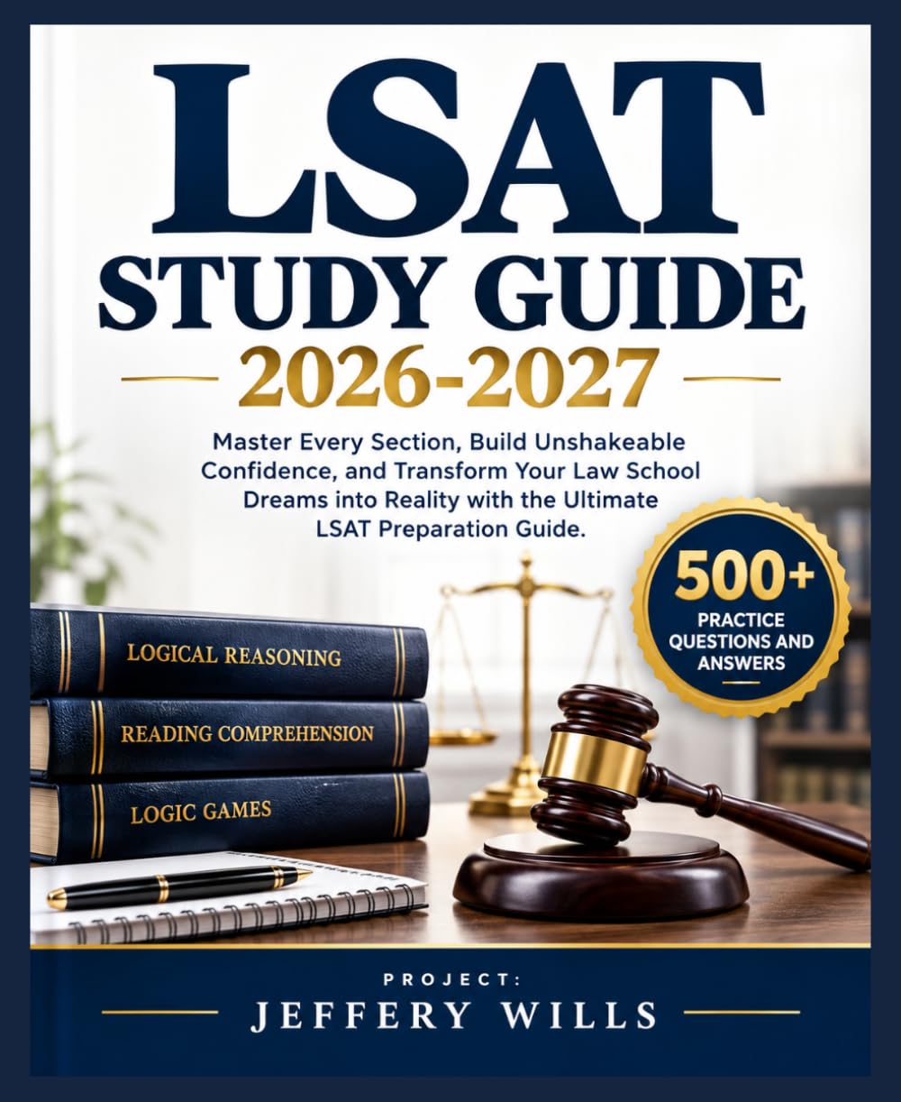 LSAT STUDY GUIDE 2026-2027: Master Every Section, Build Unshakeable Confidence, and Transform Your Law School Dreams into Reality with the Ultimate LSAT Preparation Guide. baixar o livro de graça