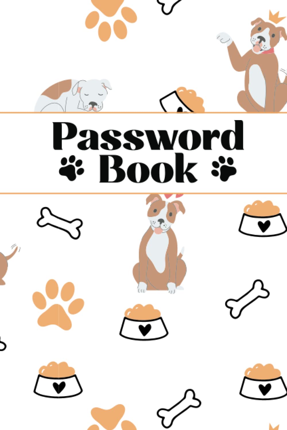 Password Book: Cute Pitbulls Password Book| Password Keeper Journal Notebook for Internet Login and Organizer for Usernames baixar livro de graça