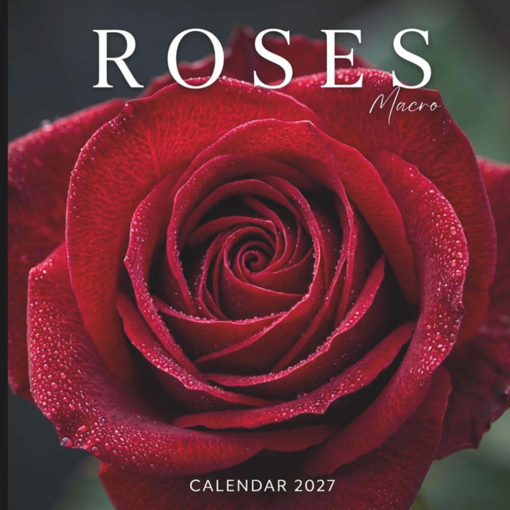 Roses Calendar 2027: Intimate Botanical Photography