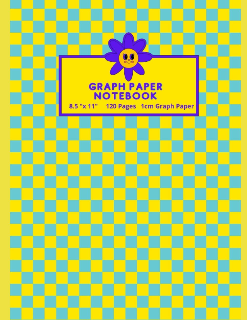 Graph Paper Notebook: 8.5" x 11" 120 Pages 1cm Graph Paper