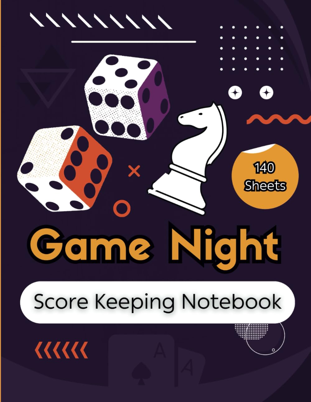 ler totalmente Game Night Score Keeping Notebook: Simple Journal Fun Game Sheets for Friends and Family