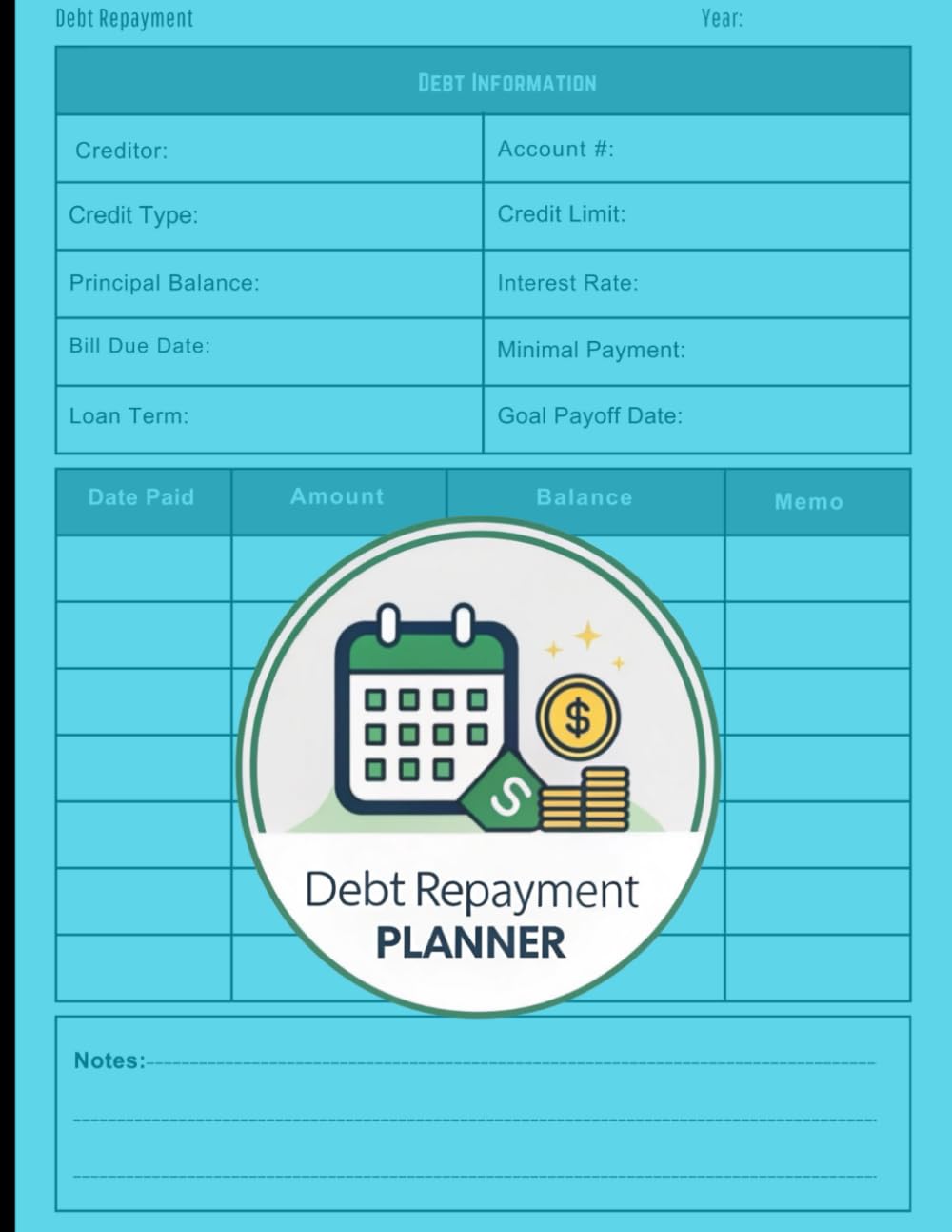 Debt Repayment Planner: Track Your Debt Payments with This Record Keeper baixar livro de graça