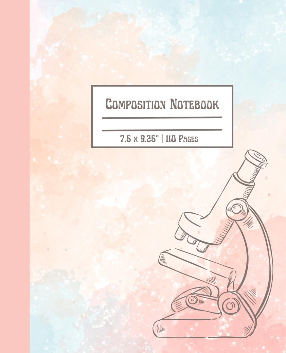 ler totalmente Composition Notebook: Science Notebook for Women in Science | 110 Pages, 7.5 X 9.25"