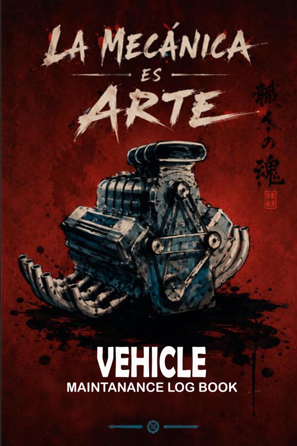 Vehicle Maintenance Log Book: Mechanics Is Art: A Service Record Journal for Oil Changes, Repairs, Maintenance, Mileage & Vehicle History baixar o livro de graça
