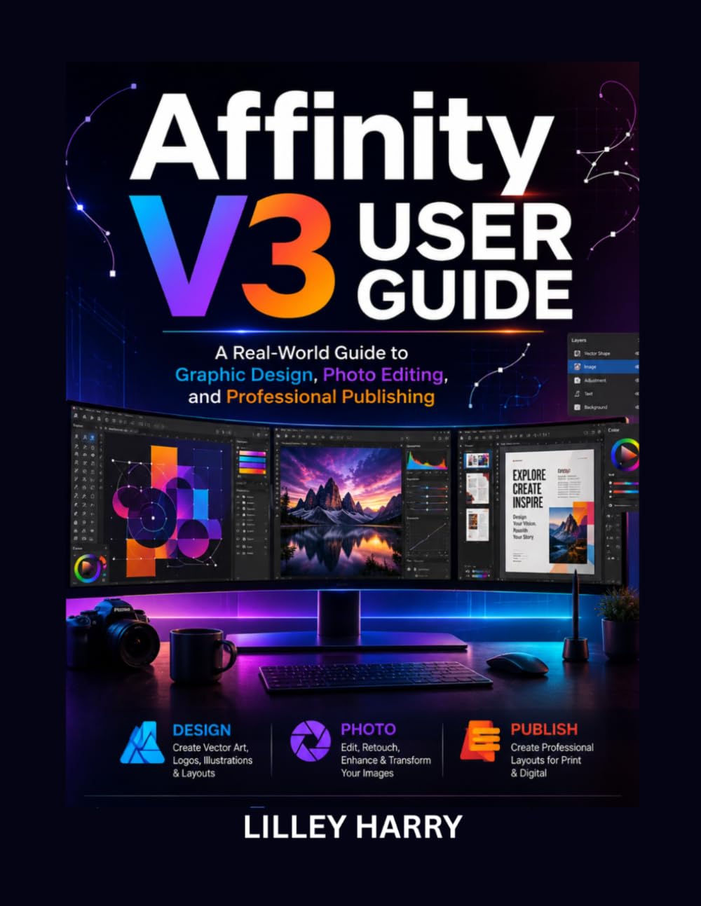 ler totalmente Affinity V3 User Guide: A Real-World Guide to Graphic Design, Photo Editing, and Professional Publishing
