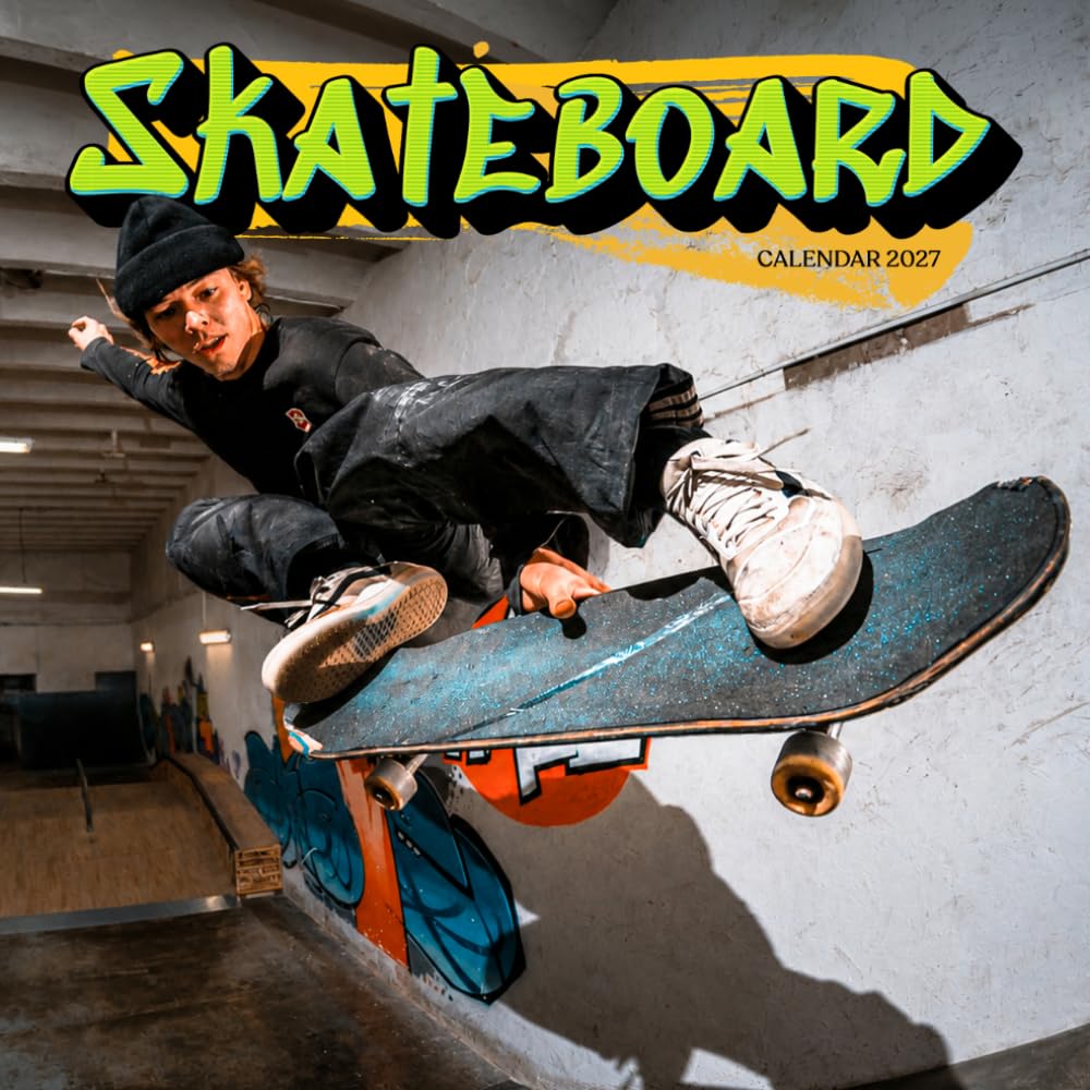Skateboarding Calendar 2027: Urban Action and Board Sports baixar livro de graça