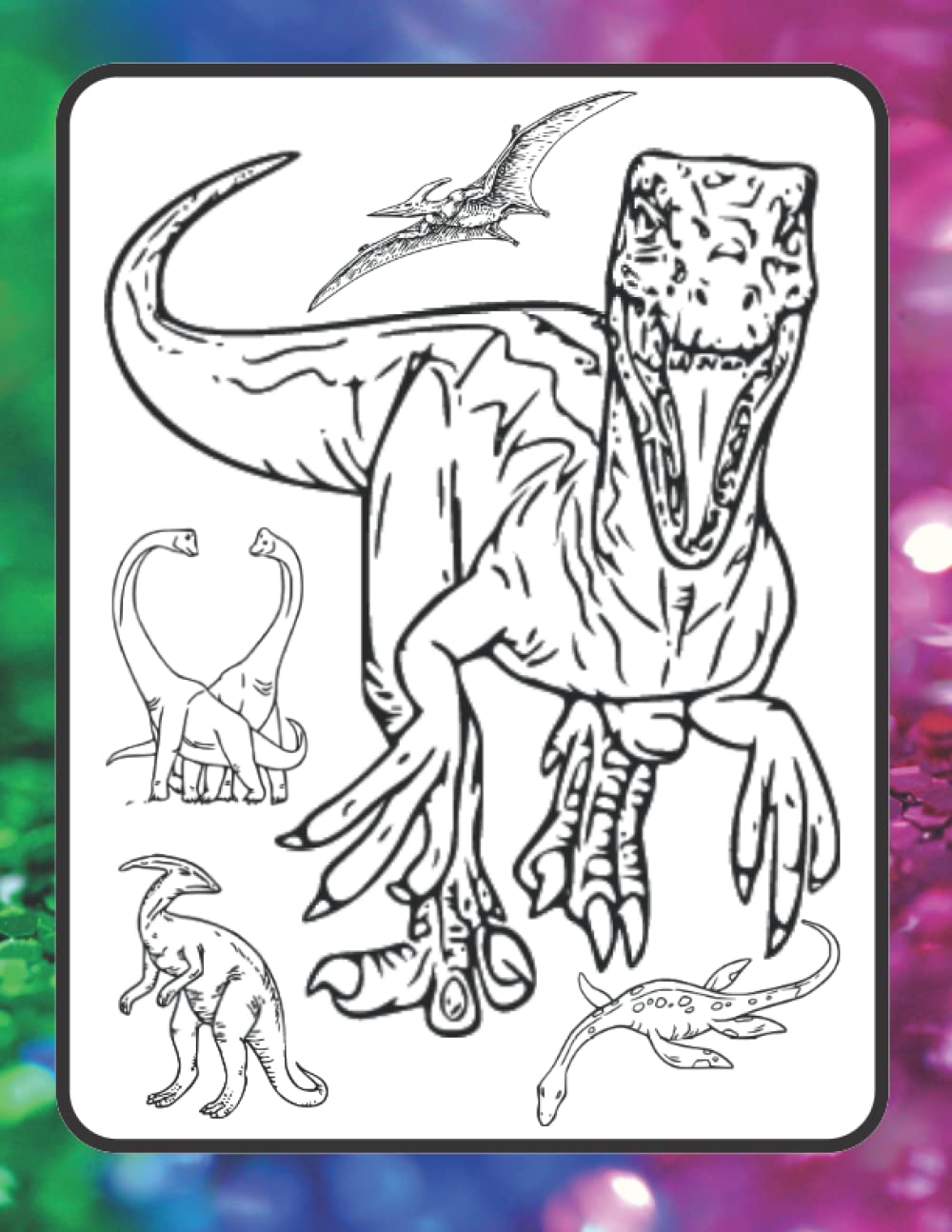 ler totalmente Dinosaur Coloring Book for Kids From 2 to 6 Years Old: 40 Great Coloring Sheets For Kids Party Favor
