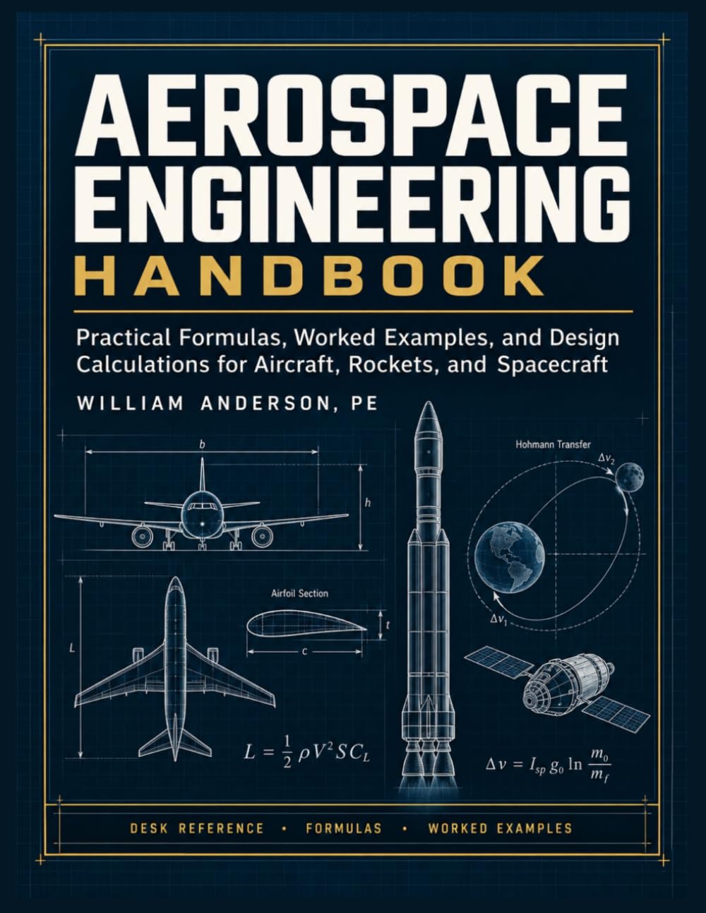 capítulo por capítulo baixar Aerospace Engineering Handbook: Practical Formulas, Worked Examples, and Design Calculations for Aircraft, Rockets, and Spacecraft (The Masterclass Manuals)