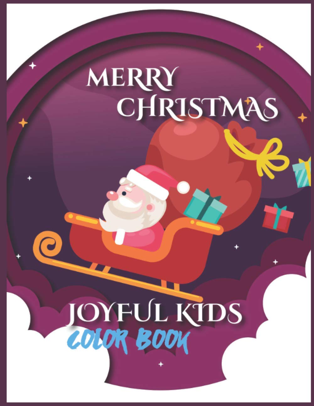 ler totalmente Merry Christmas Joyful Kids Color Book