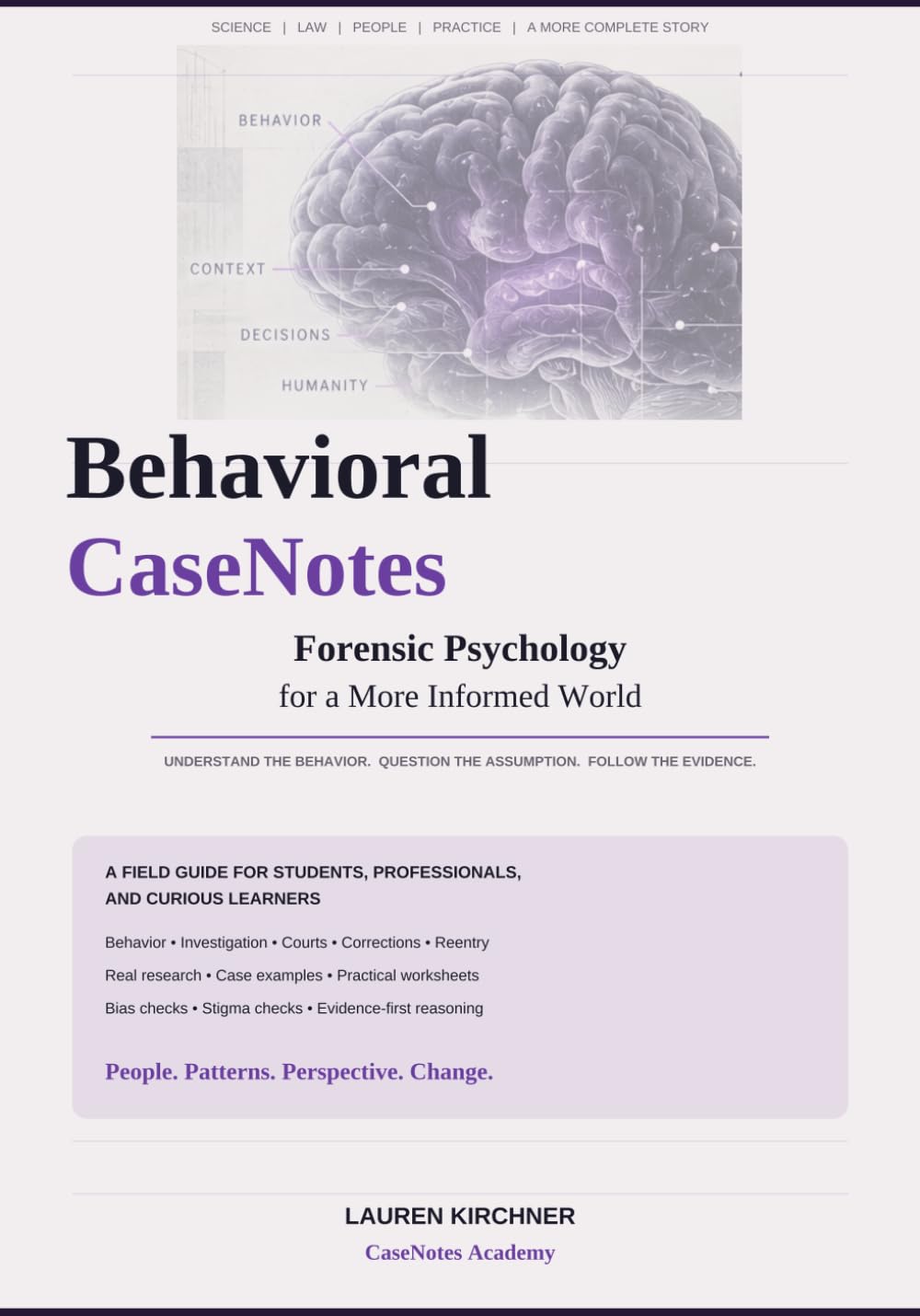 Behavioral CaseNotes: Forensic Psychology a More Informed World (CaseNotes Academy) baixar livro de graça