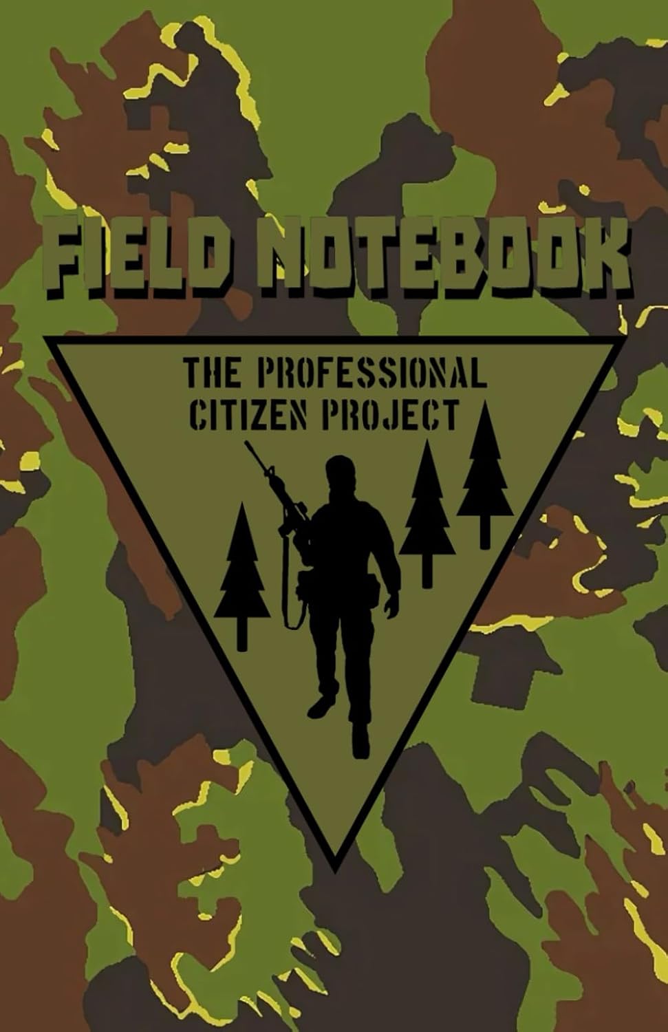 Professional Citizen Project Field Notebook Lined 5.5x8.5 with Date and Numbered Pages Lituanian Forest Camouflage baixar livro de graça