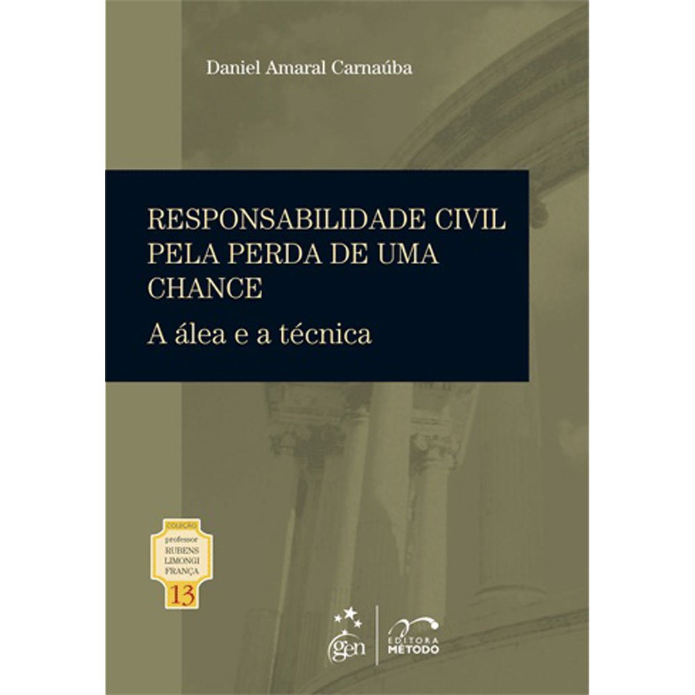 Coleção Rubens Limongi - Responsabilidade Civil Pela Perda de Uma Chance - Vol. 13 - 1ª Edição 2013: A álea e a técnica: Volume 13
