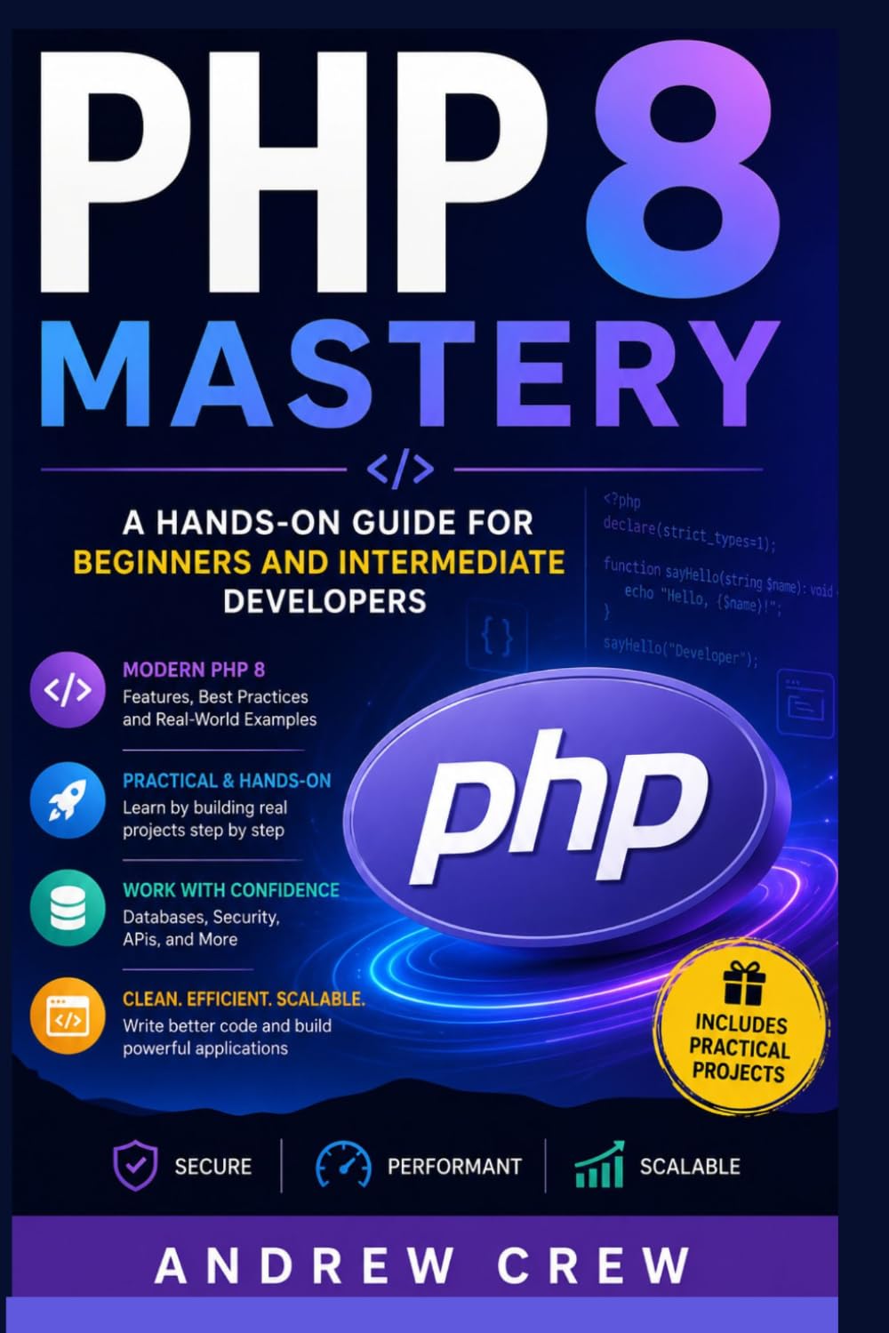 PHP 8 Mastery: A Hands-On Guide for Beginners and Intermediate Developers baixar o livro de graça