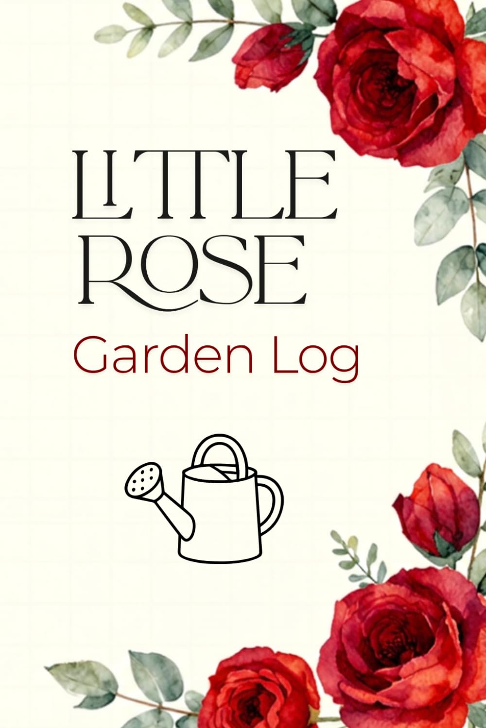 Little Rose Garden Log: Graph Paper Garden Journal | 110 Grid Pages for Garden Planning, Plant Care, Botanical Notes, Garden Sketches & Flower Tracking baixar livro de graça