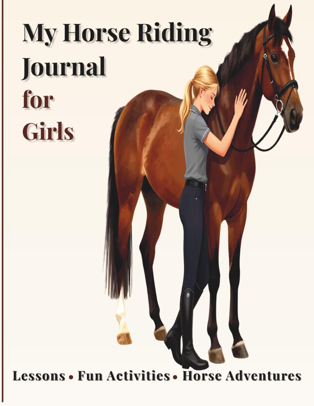 My Horse Riding Journal for Girls: Lessons, Fun Activities, Horse Care & Riding Adventures for Girls Ages 8–12 baixar o livro de graça