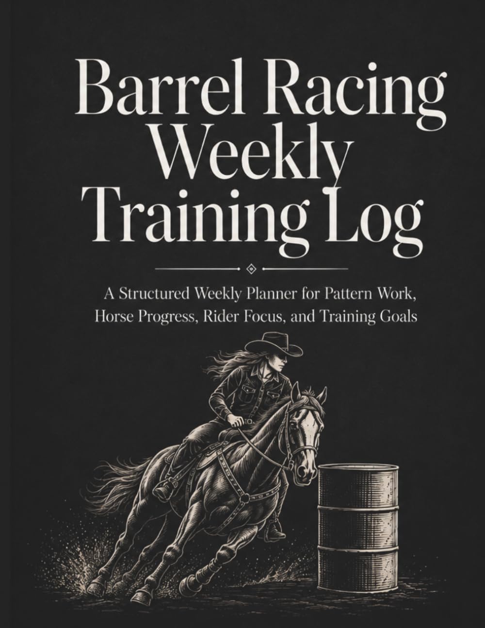 Barrel Racing Weekly Training Log: A Structured Weekly Planner for Pattern Work, Horse Progress, Rider Focus, and Training Goals baixar o livro de graça