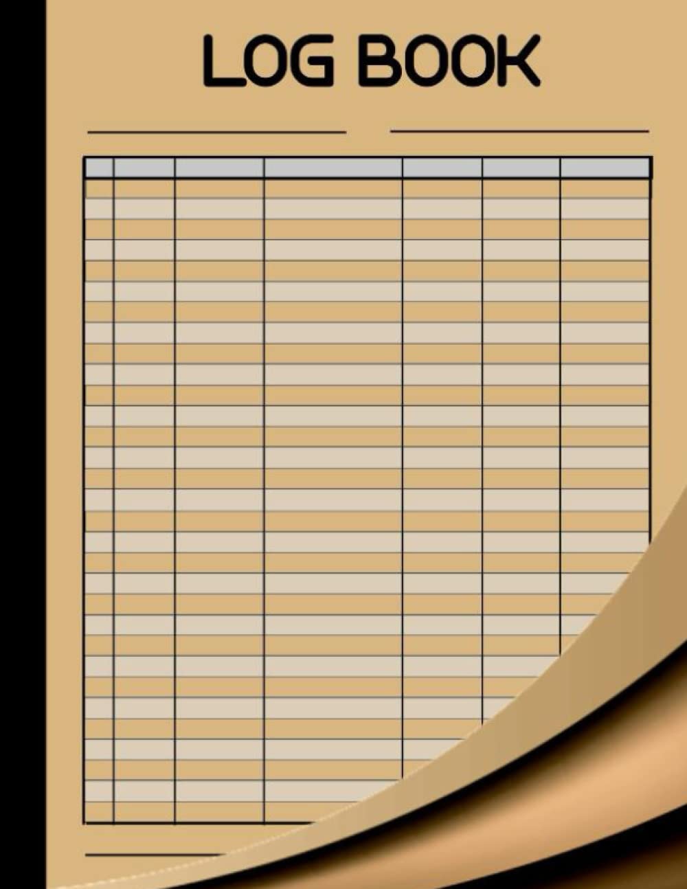 Multipurpose Log Book: Customizable Log Book with 7 Columns, 110 Pages, 8.5×11inches, All Purpose Log Book. baixar o livro de graça