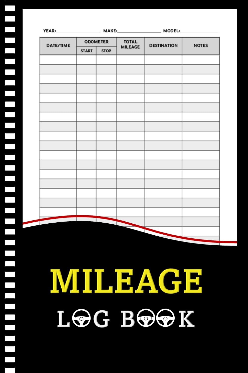 Mileage Log Book: Automotive Miles Tracker For Small Business or Personal Taxes, Odometer Tracker Logbook, Auto Mileage Journal (105 Pages, A5) baixar o livro de graça