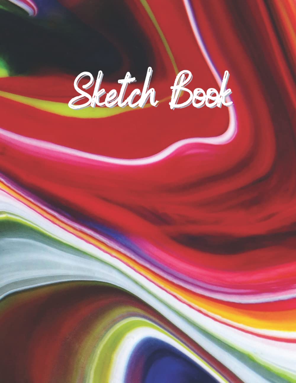 ler totalmente Sketch Book: A Drawing Notebook, Doodling Painting, Writing, or Sketching: 108 Pages, 8.5x11 (Premium Cover Abstract) Paperback – Volume 4
