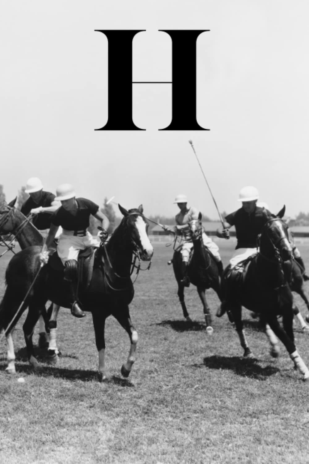 ler totalmente H: Horse Polo Match Equestrian Sports Themed Lined Notebook with Letter "H" Initial Monogram Journal / Diary for Writing Notes | Perfect Personalized Gift for Men, Women, Teens, Boys, Girls