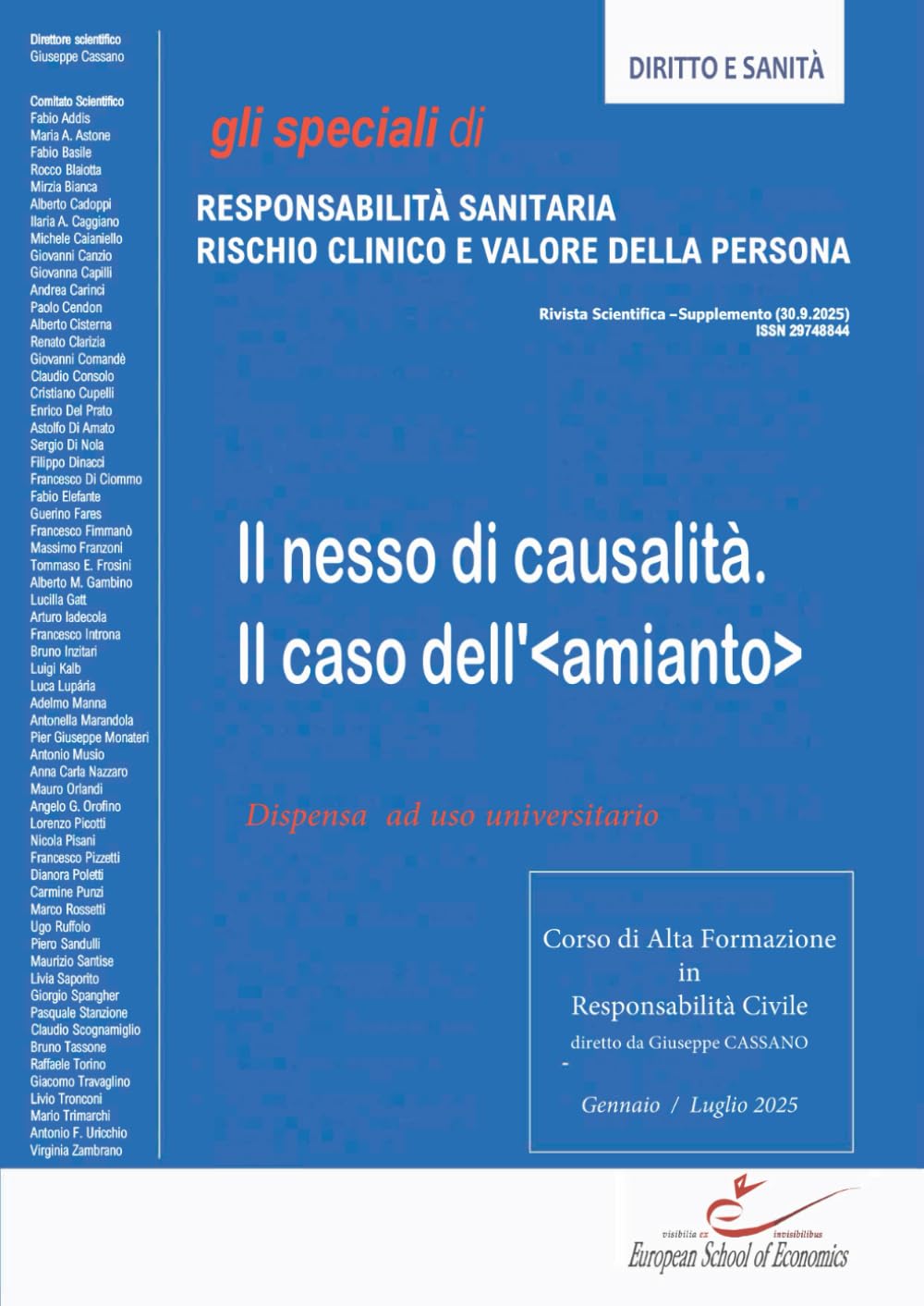 capítulo por capítulo baixar Il nesso di causalità. Il caso dell'amianto