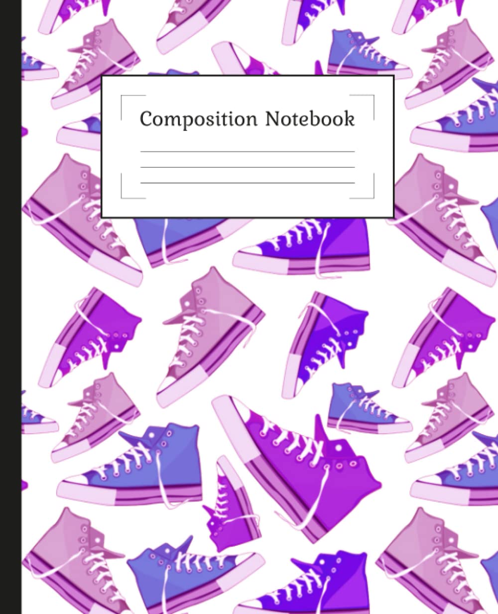 ler totalmente Composition Notebook: Sneakers Pattern Composition Notebook 7.5 x 9.25 inch, 110 page, Composition Notebook and Composition Notebook College Ruled