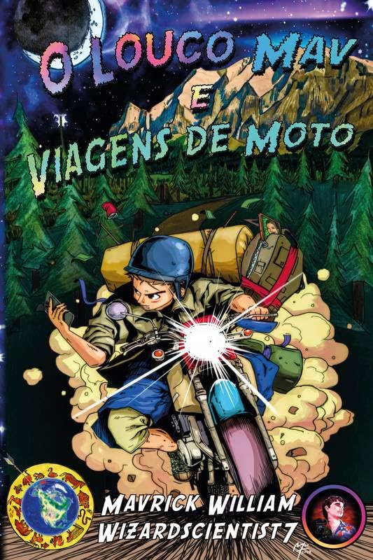 O louco Mav e viagens de moto (Colorido) baixar livro de graça