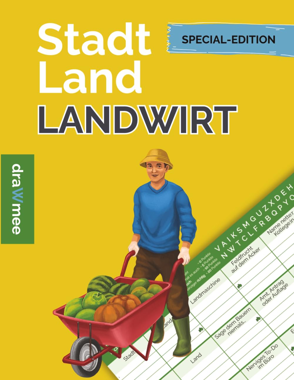 ler totalmente Stadt Land Landwirt: Quiz Geschenk für Bauernhof, Trecker und Ackerbau: Spielblock mit 35 Blatt Din-A4 (Seiten zum Ausschneiden) (German Edition)