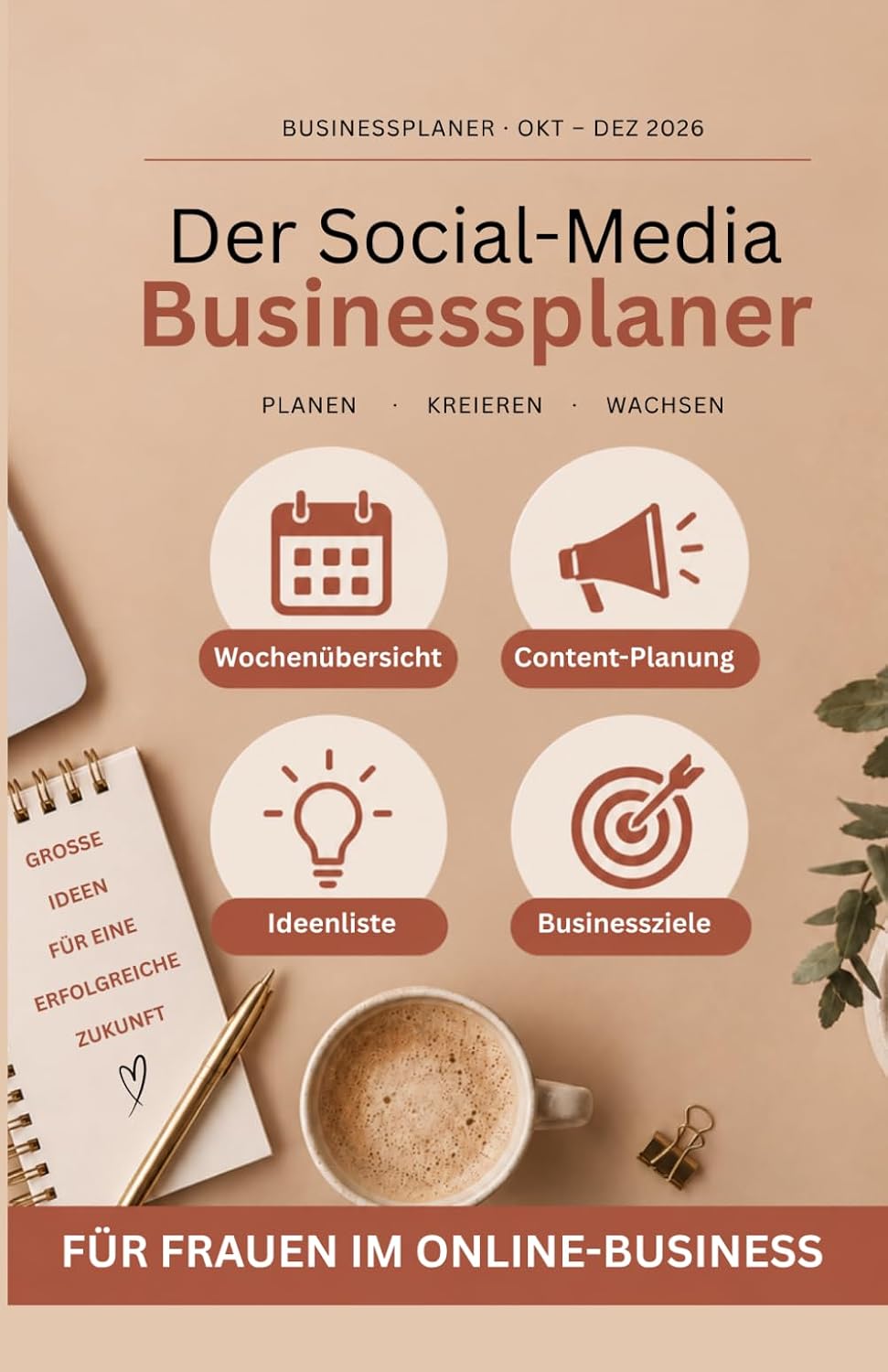capítulo por capítulo baixar Der Social-Media-Businessplaner: Oktober – Dezember 2026 | Für Frauen im Online-Business (German Edition)
