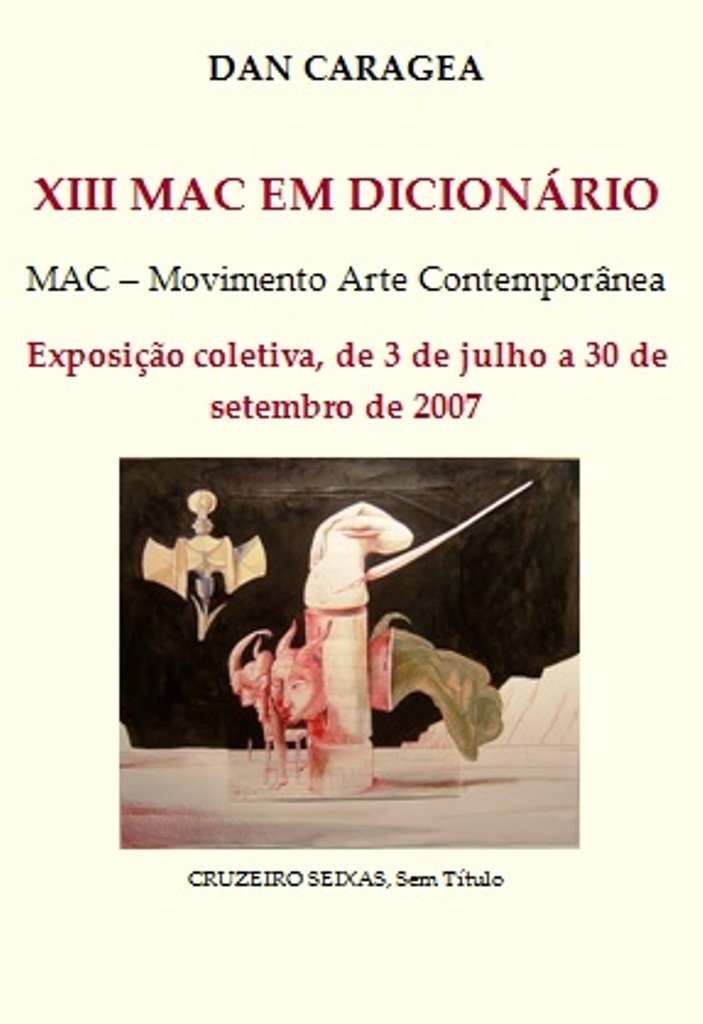 XIII MAC EM DICIONÁRIO: Exposição colectiva, de 3 de Julho a 30 de Setembro de 2007 baixar o livro de graça