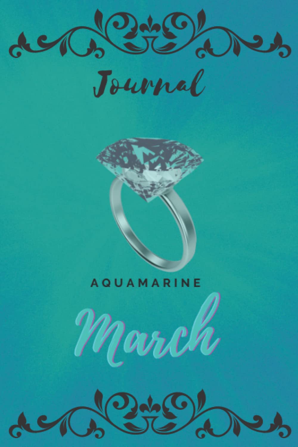 capítulo por capítulo baixar March Month Aquamarine Birthstone Ring Journal: 240-Page Lined 6x9inches (January - December Month Birthstone Ring Journal: 240-Page Lined 6x9inches)