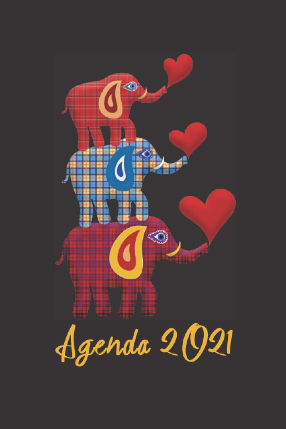 ler totalmente Agenda 2021: Semainier annuel format A5 (15,24 x 22,86cm) | Semainier de janvier à décembre pratique | Pour noter vos projets, vos missions, vos... éléphants multicolores (French Edition)
