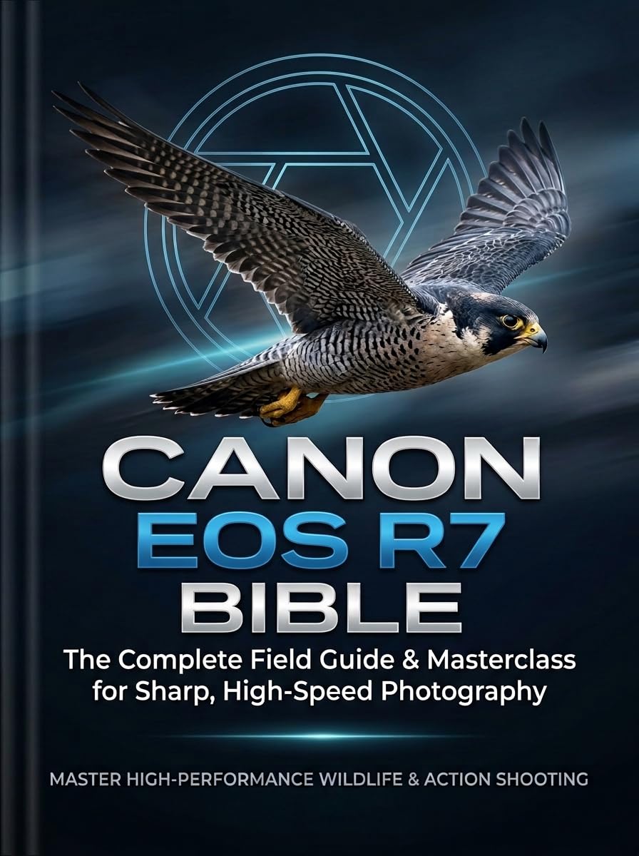 ler totalmente CANON EOS R7 BIBLE: The Complete Field Guide & Masterclass for Sharp, High-Speed Photography: From First Setup to Advanced Autofocus, Video, and Hidden Menu Secrets (English Edition)