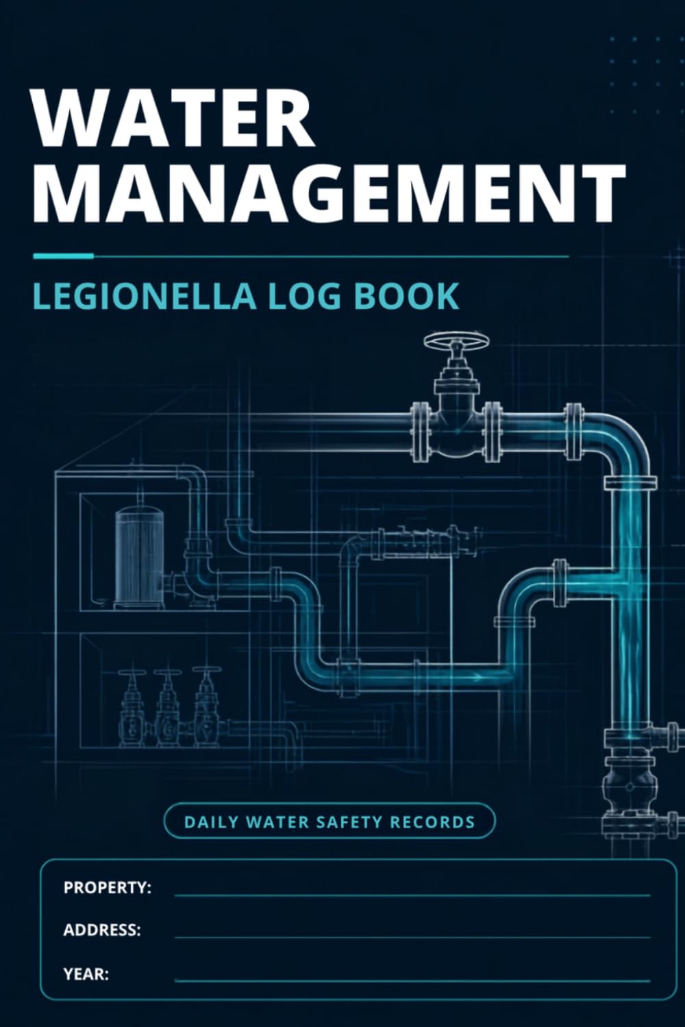 Water Management Legionella Log Book: A Complete 120-Page Record Book for Water Safety Monitoring, Testing, Inspections & Compliance baixar o livro de graça