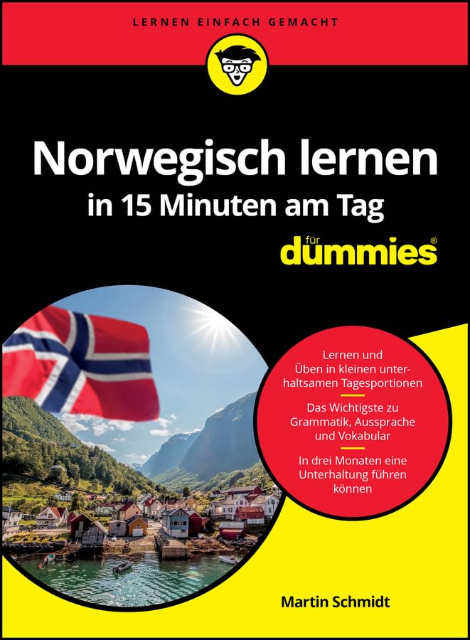 Norwegisch lernen in 15 Minuten am Tag für Dummies (German Edition)