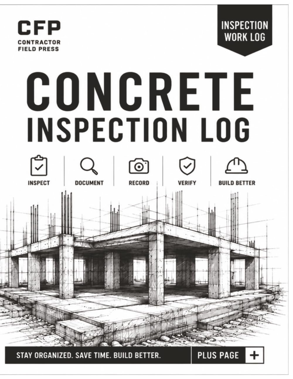 ler totalmente Concrete Inspection Log Book: Professional Job Site Inspection Record for Foundations, Footings, Slabs, Walls, Columns & Structural Concrete | Quality... Test Results, Sketches & Corrective Actions