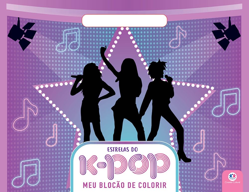 Estrelas do K-Pop - Meu blocão de colorir baixar o livro de graça